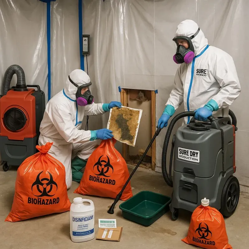 Contaminated Water Handling Protocols process in Richardson, TX