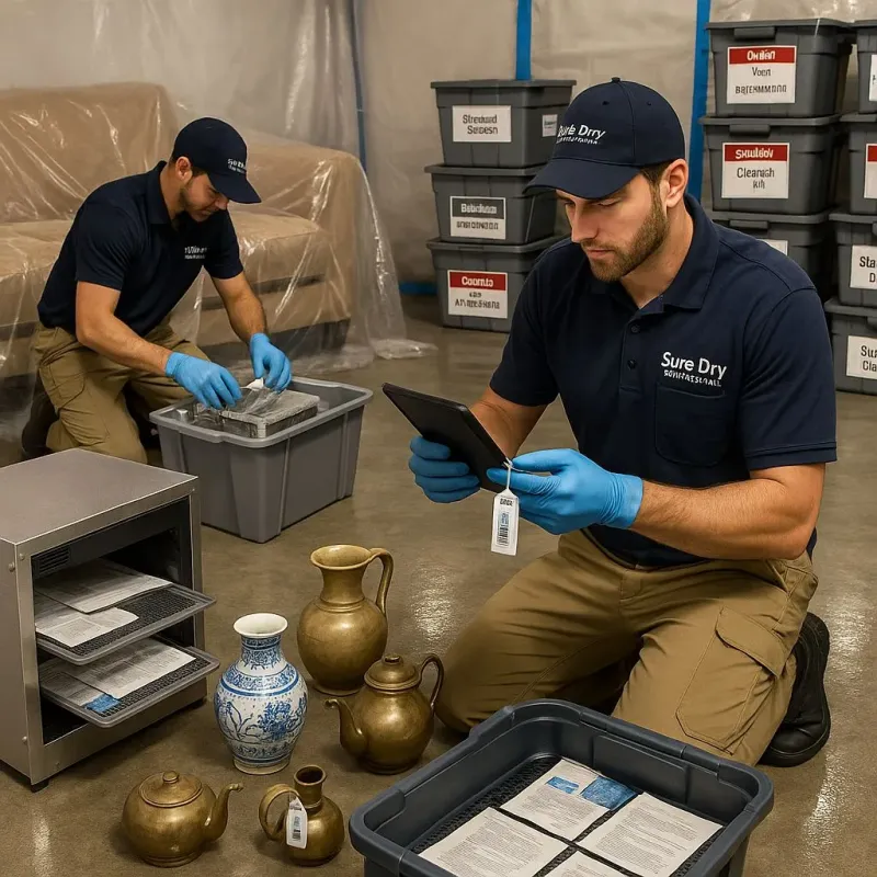 Content Protection and Restoration process in Richardson, TX